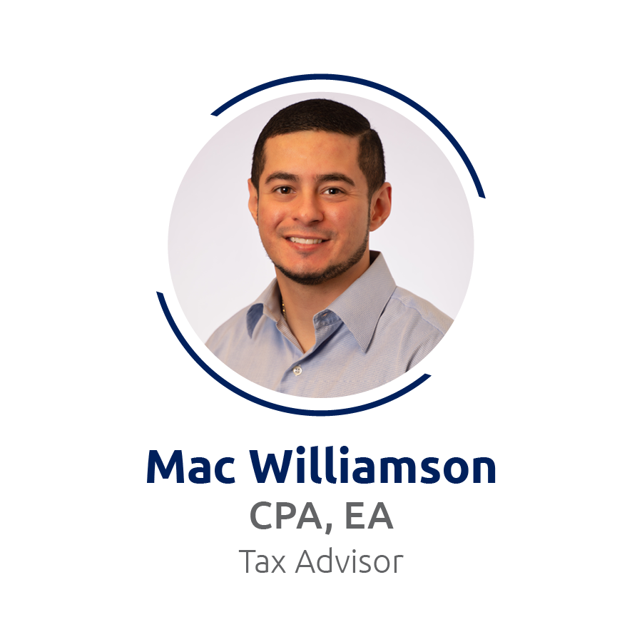 Mac Williamson, Allworth CPA, EA Tax Advisor